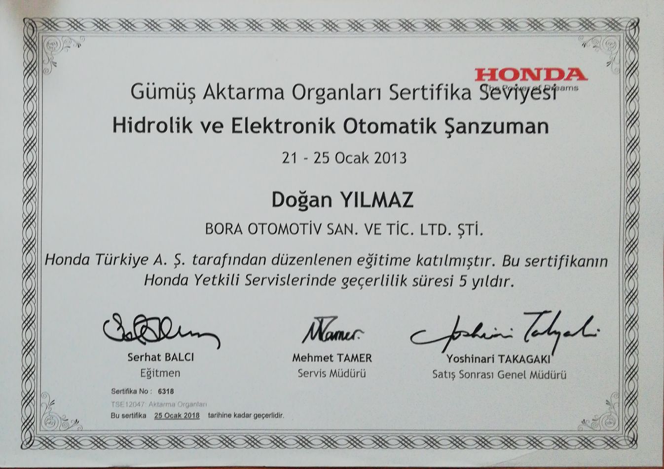 honda-sertifika